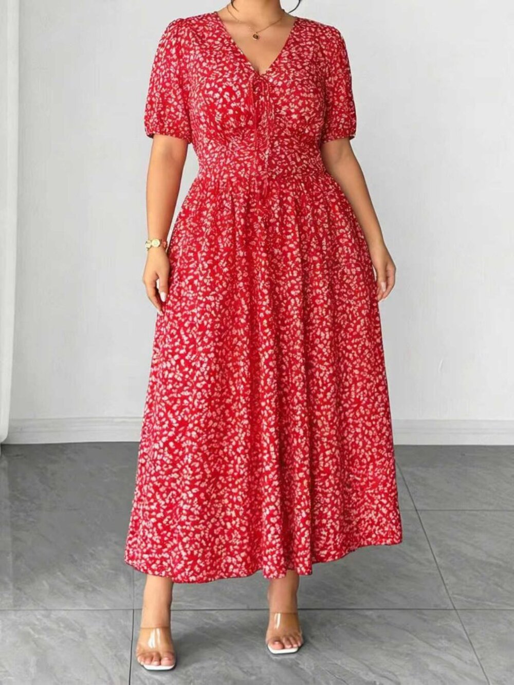 V-neck dresses